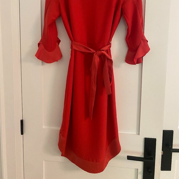 Banana Republic Flounce Sleeve Dress with tie waist - Picture 5 of 5